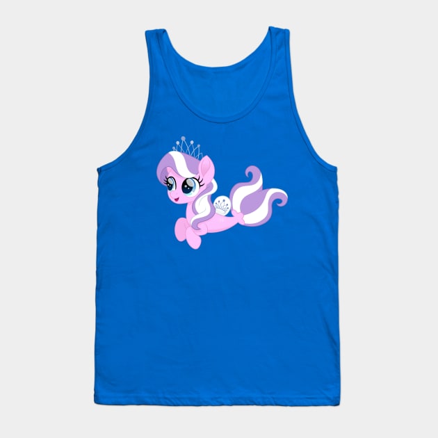 Diamond Tiara seapony Tank Top by CloudyGlow